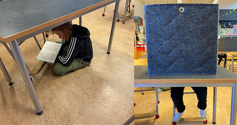 Var hittar du din läsro? Alla sätt att få lugn och ro är bra sätt.