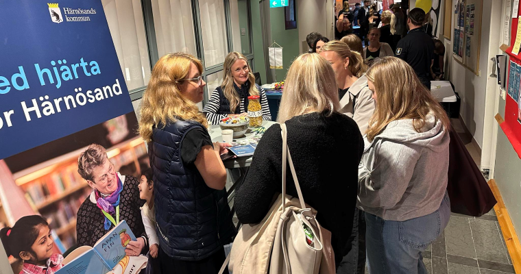 amanda och sanne på miuns välkomstadag