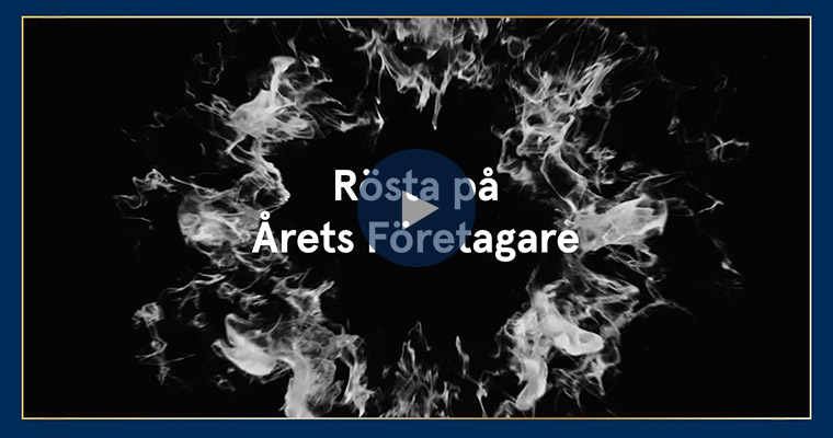 Rösta på Årets Företagare.