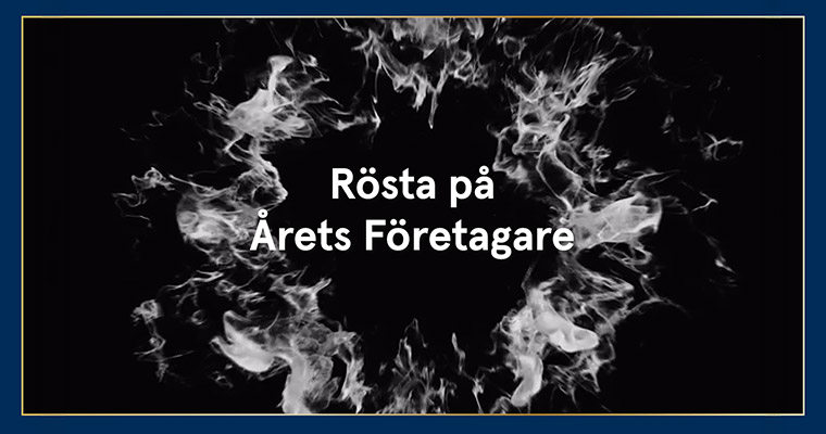 Rösta på Årets Företagare.