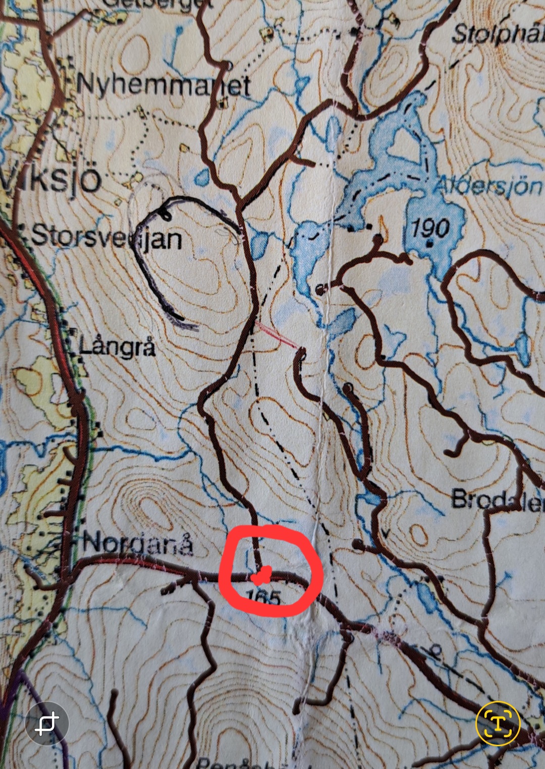 Karta emot Nordanå