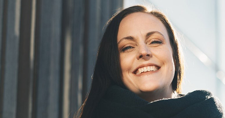 Veronica Janunger från operakompaniet ”Suitcase Opera” 