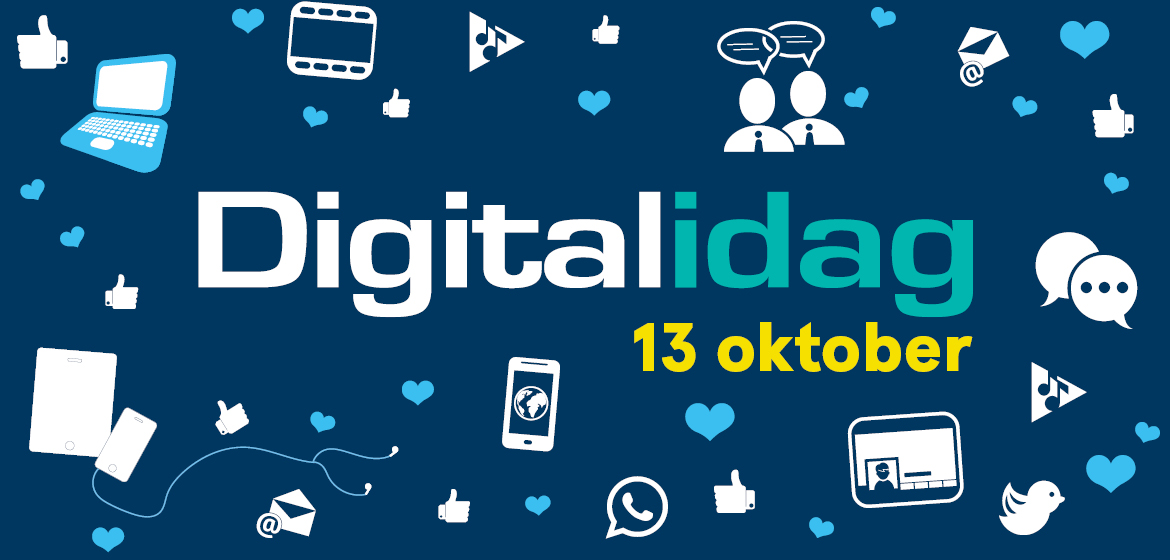 Logotyp för Digitalidag som anordnas den 13 oktober.