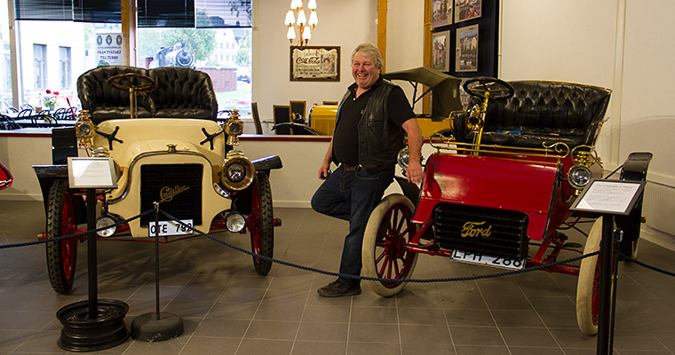 Härnösands bilmuseum är Sveriges största