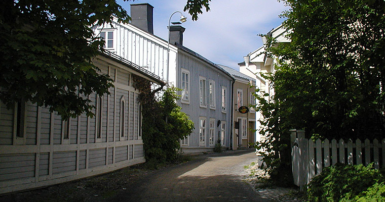 Östanbäcken - En stadsdel med byggnader från 1700- och 1800-talen