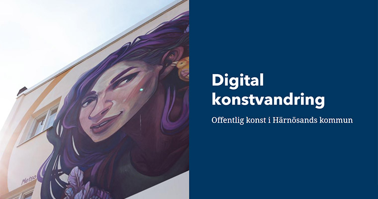 Digital konstvandring.