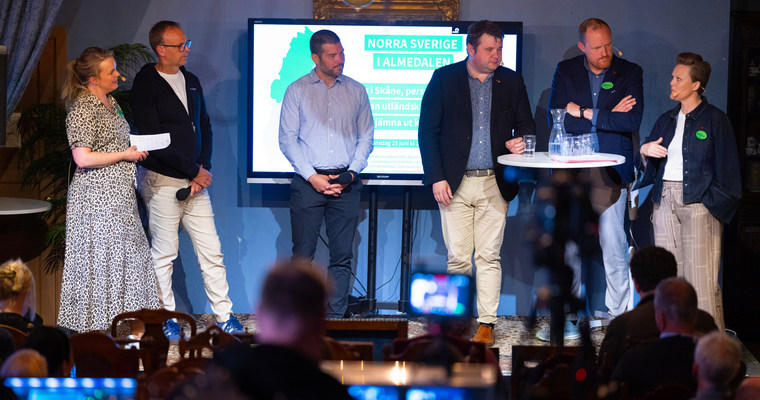 Deltagare i paneldebatt under Almedalen 2025