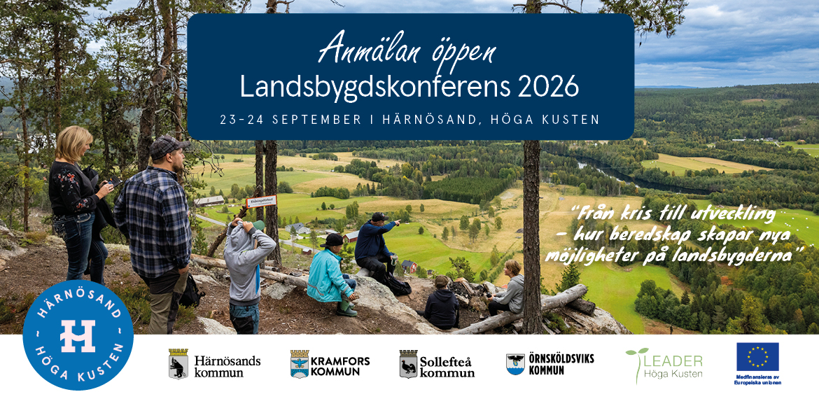 Landsbygdskonferens 2026 - Save the date.