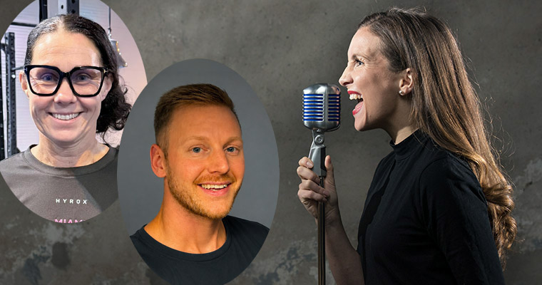 Cecilie Nordstrøm, Daniel Hansson och Marta Parkman.