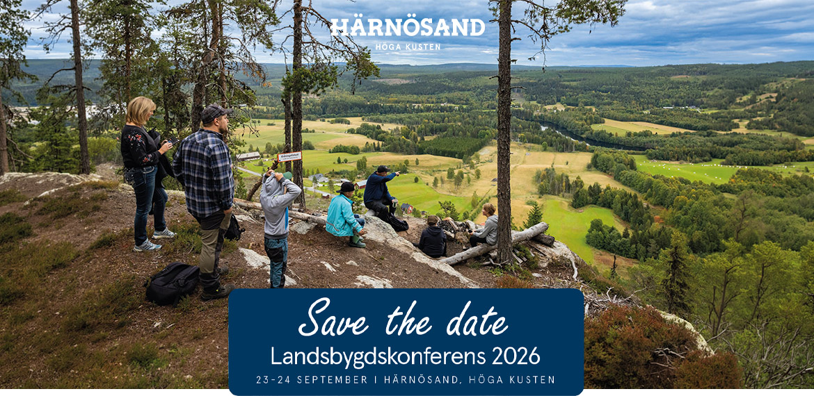 Landsbygdskonferens 2026 - Save the date.