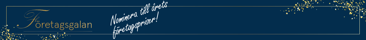 Nominera till årets företagspriser.