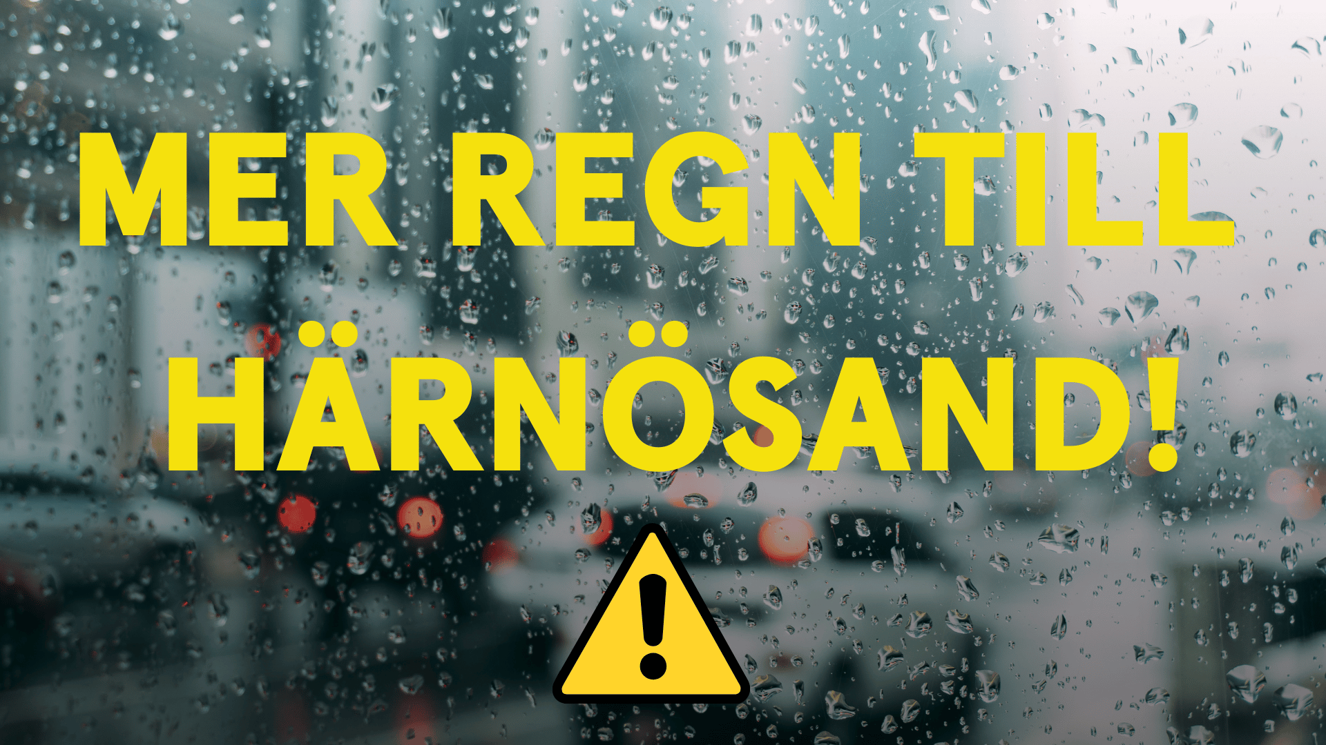 En flygbild över centrala Härnösand.