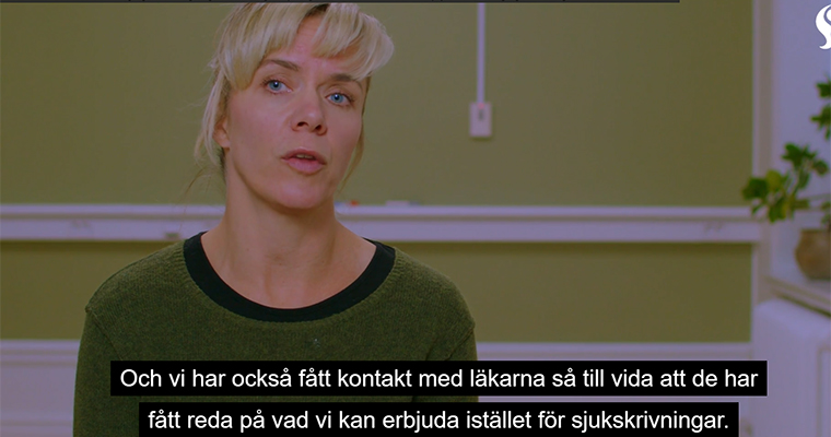 Linda Borg, socialsekreterare i Härnösands kommun, berättar att samverkan varit nyckeln till att bryta långvarigt biståndsmottagande.