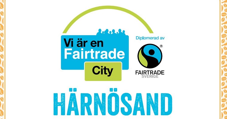 Urklipp från diplom för Härnösand som Fairtrade City 2019