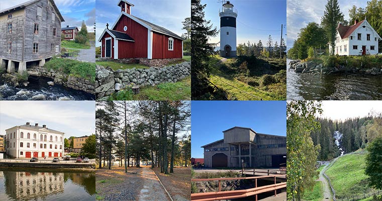 Kulturmiljöer i Härnösand.