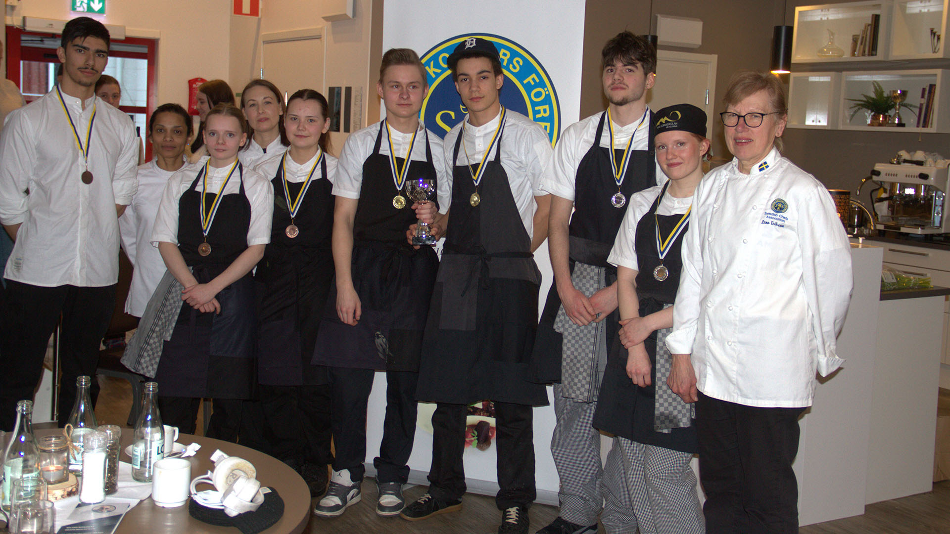 Årets vinnarna av matlagningstävling