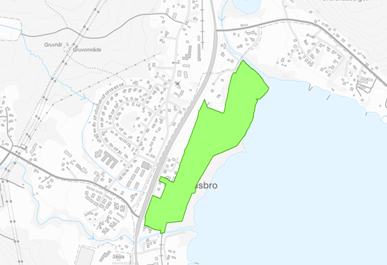 Karta över planområdet