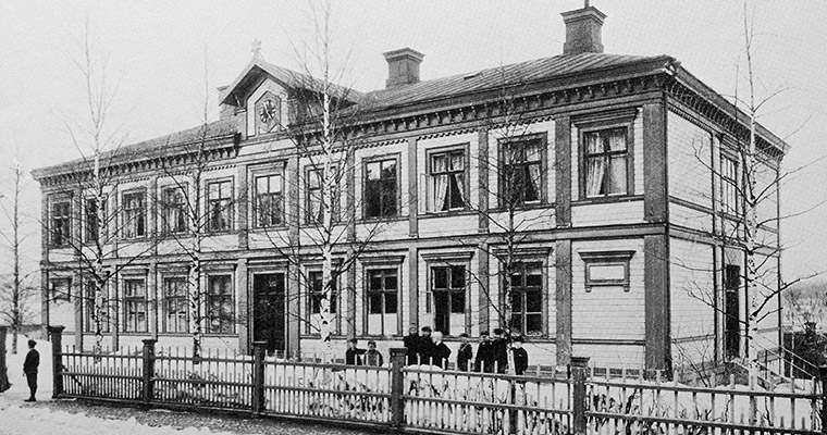 Dövstumskolan på Norra kyrkogatan.