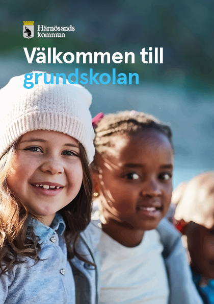 Välkommen till grundskolan, omslag på svenska.