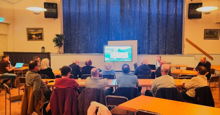 Ortsdialog i Ramvik Folketshus i kommundelen Högsjö.