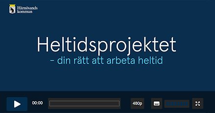 Heltidsprojektet - din rätt att arbeta heltid.