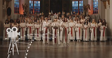 Lucia i Domkyrkan.