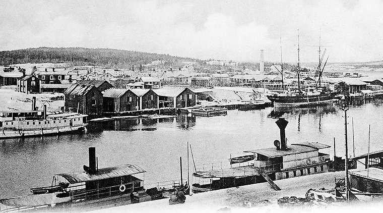 Skeppsbron och Kronholmen