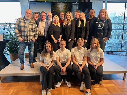 Morgonens gäster på Företagsfrukosten.