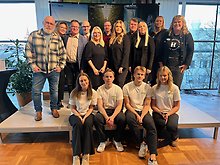 Morgonens gäster på Företagsfrukosten.