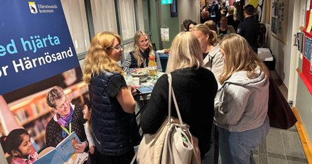 amanda och sanne på miuns välkomstadag