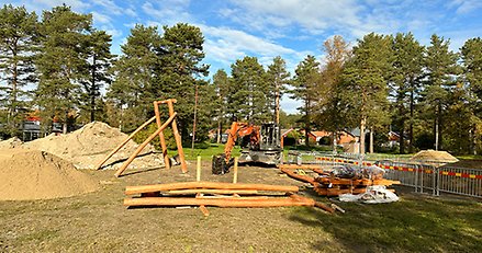 Lekplatsen vid Stafettvägen