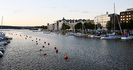 Vy över Skeppsbron