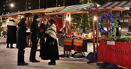 Julmarknad.