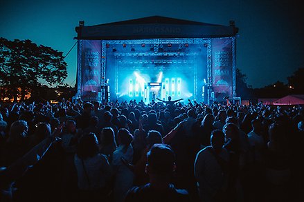 Publikhav på Härnösands stadsfest