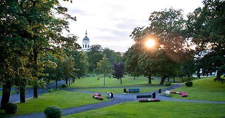 Vy över Stadsparken.