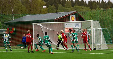 IF Älgarna spelar mot Härnösands FF.