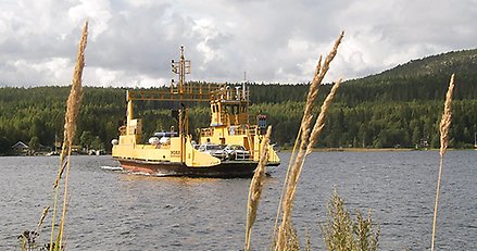 Det är gratis att åka med Hemsöfärjan.