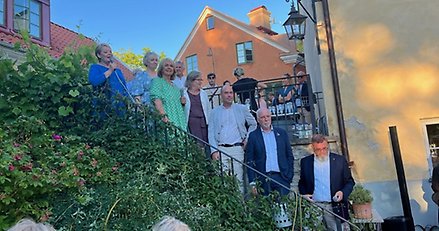 Landshövdingarna i Norrbotten, Västerbotten, Jämtland och Västernorrland hälsar välkommen till Norra Sverige-kvällsmingel i Almedalen 2024.