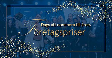 Dags att nominera till årets företagspriser.