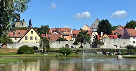 Vy över Almedalen