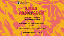 En flygbild över centrala Härnösand.