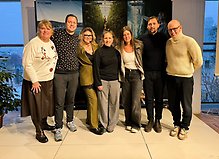 Morgonens gäster, Petra Forsström näringslivschef, Jon Hillgren, Hernö Gin, moderator Marie Zetterlund, Marika Gaulitz Bystedt, Gånsviks choklad, Elin Nylund, Villa Fridhem, Anders Sandlund, Sandain och kommunstyrelsens ordförande Jonas Bergström.