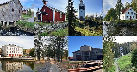 Kulturmiljöer i Härnösand.