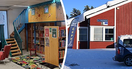 Bibliotek, Ramvik, Viksjö