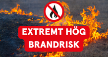 En skogsbrand.