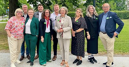 Västernorrlands politiska representanter på plats i Almedalen