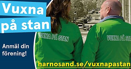 Vuxna på stan.
