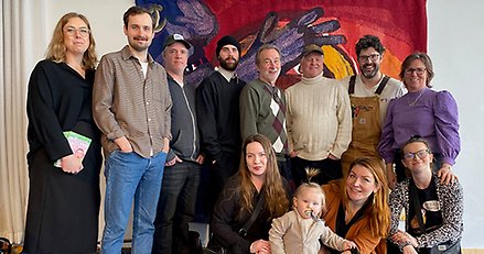 Inbjudna gäster på dagens kulturlunch!