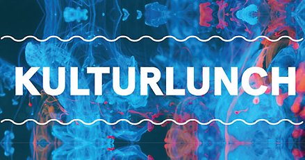 En banner med texten Kulturlunch