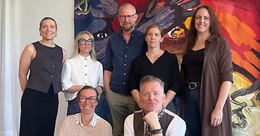 Gruppbild på gästerna!